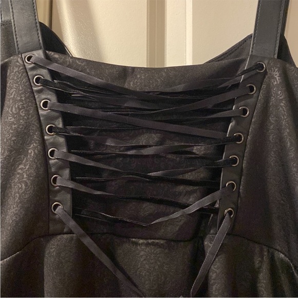 Torrid faux leather bustier corset back dress - Picture 12 of 12